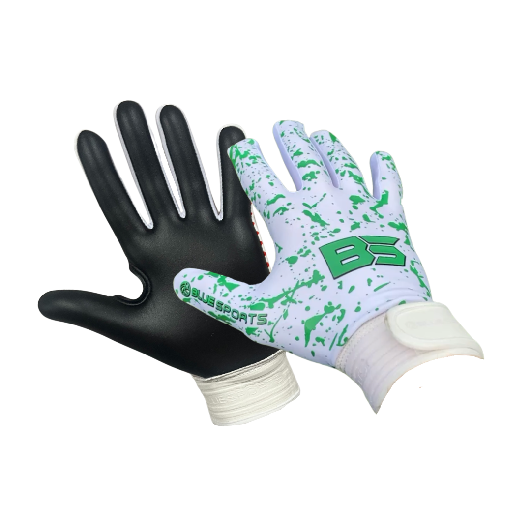 Bluesports GAA Gloves White Green